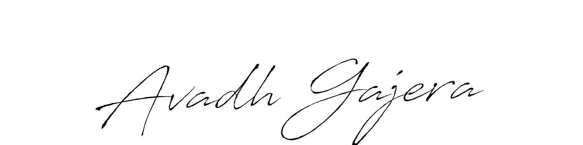 Antro_Vectra is a professional signature style that is perfect for those who want to add a touch of class to their signature. It is also a great choice for those who want to make their signature more unique. Get Avadh Gajera name to fancy signature for free. Avadh Gajera signature style 6 images and pictures png