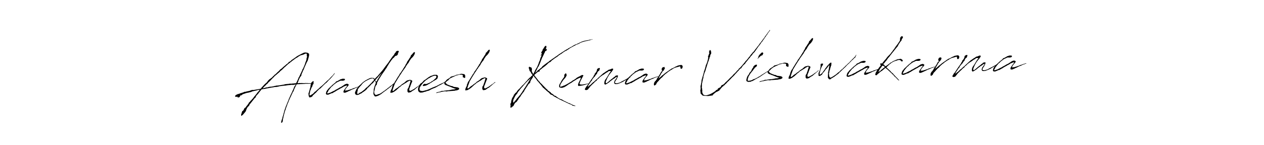 Avadhesh Kumar Vishwakarma stylish signature style. Best Handwritten Sign (Antro_Vectra) for my name. Handwritten Signature Collection Ideas for my name Avadhesh Kumar Vishwakarma. Avadhesh Kumar Vishwakarma signature style 6 images and pictures png