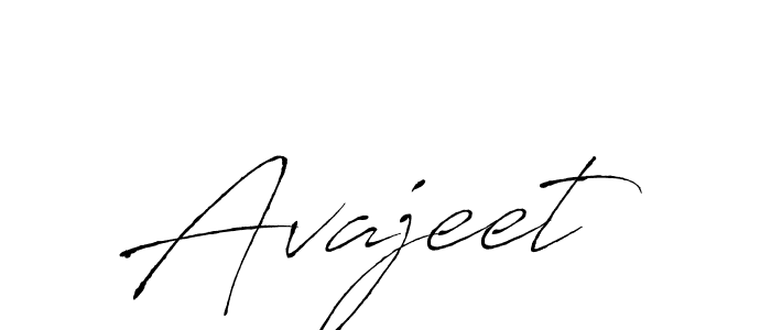 How to make Avajeet signature? Antro_Vectra is a professional autograph style. Create handwritten signature for Avajeet name. Avajeet signature style 6 images and pictures png