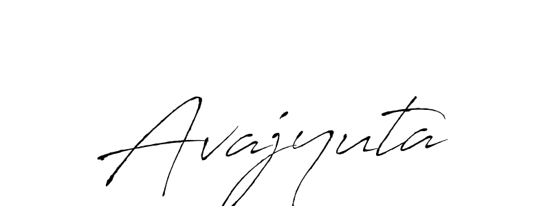 Make a beautiful signature design for name Avajyuta. With this signature (Antro_Vectra) style, you can create a handwritten signature for free. Avajyuta signature style 6 images and pictures png