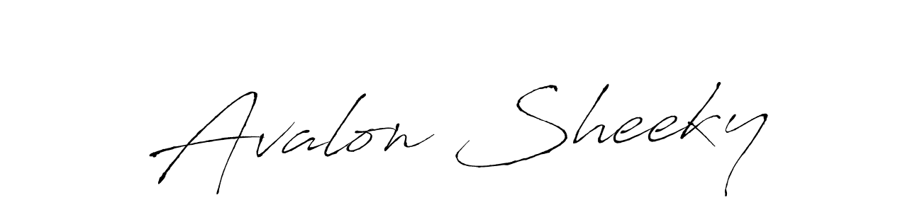 How to make Avalon Sheeky signature? Antro_Vectra is a professional autograph style. Create handwritten signature for Avalon Sheeky name. Avalon Sheeky signature style 6 images and pictures png