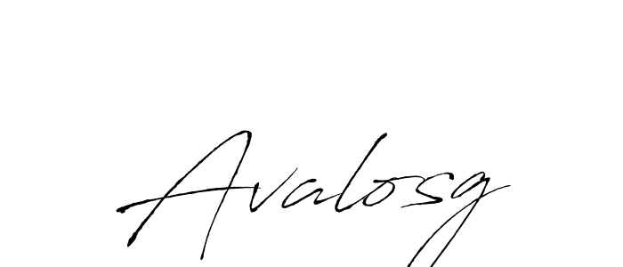 Avalosg stylish signature style. Best Handwritten Sign (Antro_Vectra) for my name. Handwritten Signature Collection Ideas for my name Avalosg. Avalosg signature style 6 images and pictures png