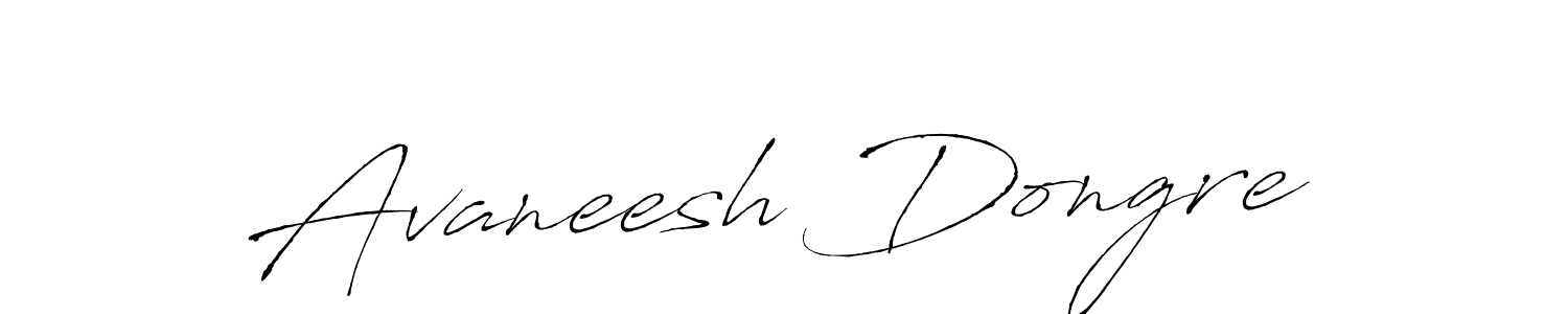 Design your own signature with our free online signature maker. With this signature software, you can create a handwritten (Antro_Vectra) signature for name Avaneesh Dongre. Avaneesh Dongre signature style 6 images and pictures png