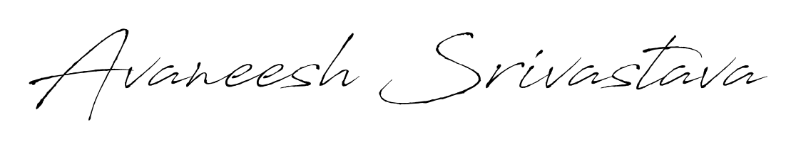 Create an unforgettable impression when signing with Avaneesh Srivastava name styled in Antro_Vectra typography. 100% free online generator. Avaneesh Srivastava signature style 6 images and pictures png