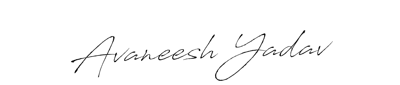 Also we have Avaneesh Yadav name is the best signature style. Create professional handwritten signature collection using Antro_Vectra autograph style. Avaneesh Yadav signature style 6 images and pictures png