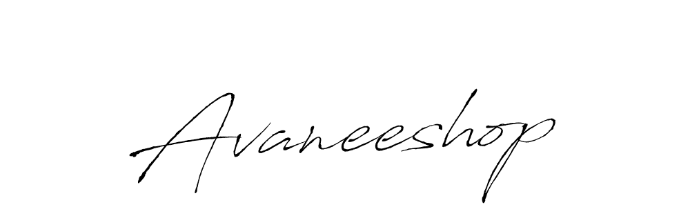 Make a beautiful signature design for name Avaneeshop. With this signature (Antro_Vectra) style, you can create a handwritten signature for free. Avaneeshop signature style 6 images and pictures png