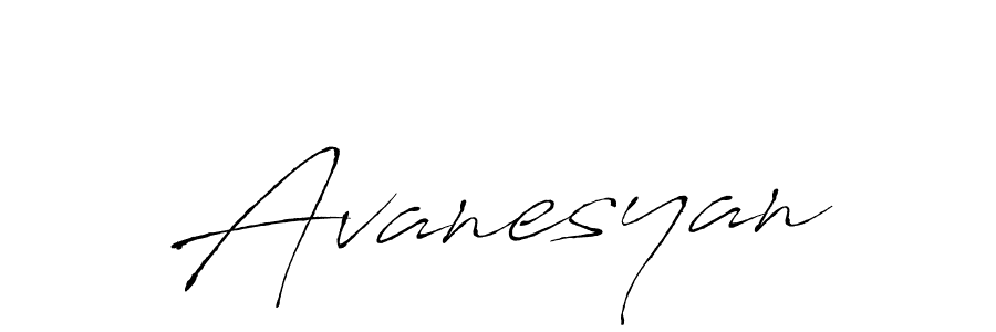 How to make Avanesyan name signature. Use Antro_Vectra style for creating short signs online. This is the latest handwritten sign. Avanesyan signature style 6 images and pictures png