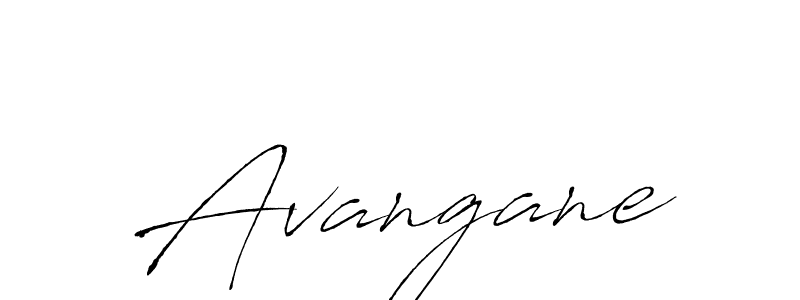 Also You can easily find your signature by using the search form. We will create Avangane name handwritten signature images for you free of cost using Antro_Vectra sign style. Avangane signature style 6 images and pictures png