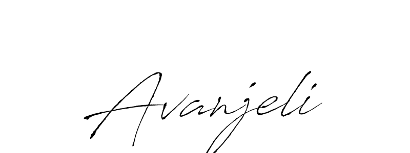 Make a beautiful signature design for name Avanjeli. Use this online signature maker to create a handwritten signature for free. Avanjeli signature style 6 images and pictures png