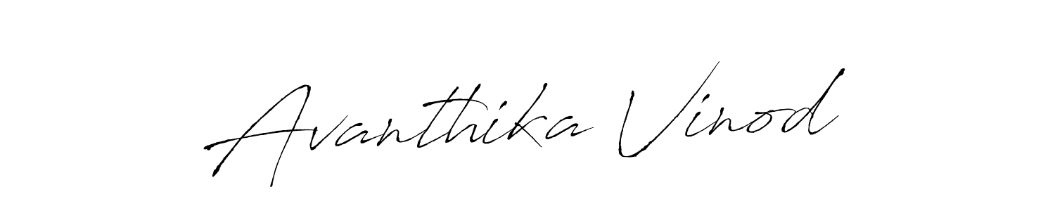 if you are searching for the best signature style for your name Avanthika Vinod. so please give up your signature search. here we have designed multiple signature styles  using Antro_Vectra. Avanthika Vinod signature style 6 images and pictures png