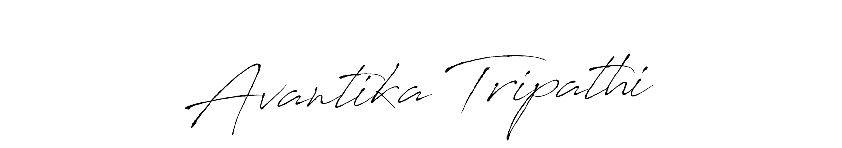 Avantika Tripathi stylish signature style. Best Handwritten Sign (Antro_Vectra) for my name. Handwritten Signature Collection Ideas for my name Avantika Tripathi. Avantika Tripathi signature style 6 images and pictures png