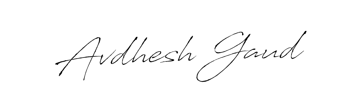 Antro_Vectra is a professional signature style that is perfect for those who want to add a touch of class to their signature. It is also a great choice for those who want to make their signature more unique. Get Avdhesh Gaud name to fancy signature for free. Avdhesh Gaud signature style 6 images and pictures png