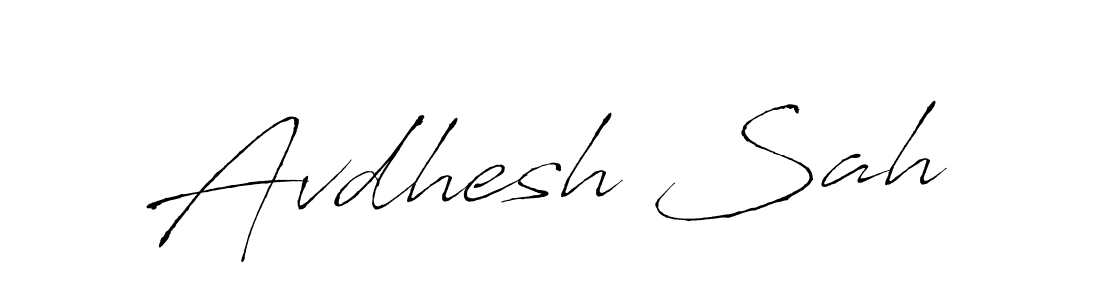 This is the best signature style for the Avdhesh Sah name. Also you like these signature font (Antro_Vectra). Mix name signature. Avdhesh Sah signature style 6 images and pictures png