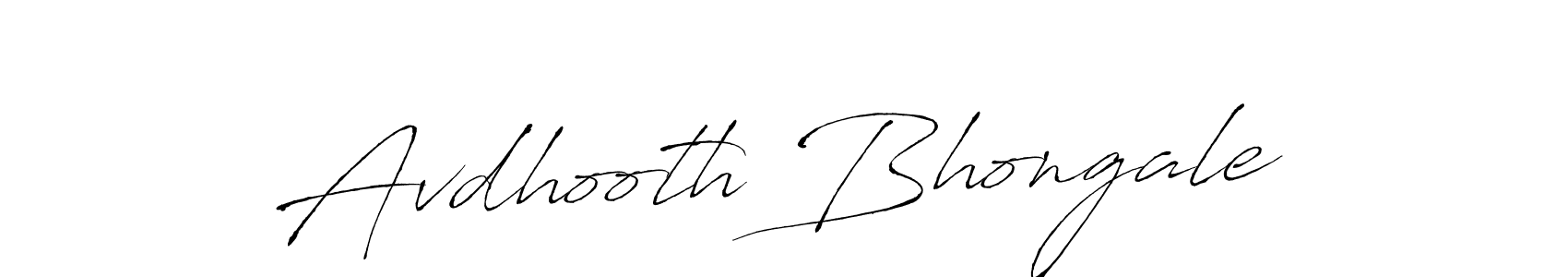 You should practise on your own different ways (Antro_Vectra) to write your name (Avdhooth Bhongale) in signature. don't let someone else do it for you. Avdhooth Bhongale signature style 6 images and pictures png