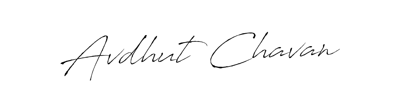 It looks lik you need a new signature style for name Avdhut Chavan. Design unique handwritten (Antro_Vectra) signature with our free signature maker in just a few clicks. Avdhut Chavan signature style 6 images and pictures png