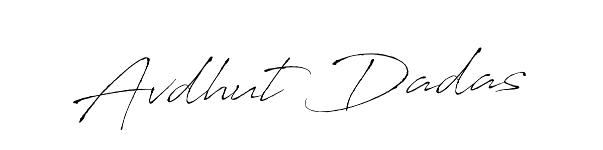 This is the best signature style for the Avdhut Dadas name. Also you like these signature font (Antro_Vectra). Mix name signature. Avdhut Dadas signature style 6 images and pictures png