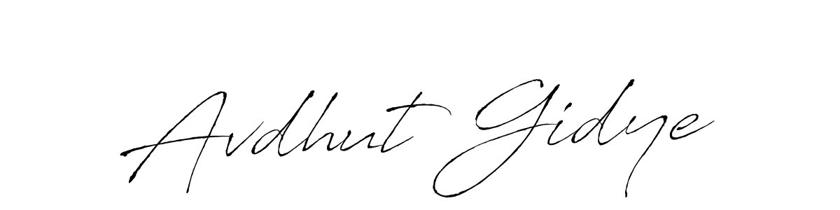 Similarly Antro_Vectra is the best handwritten signature design. Signature creator online .You can use it as an online autograph creator for name Avdhut Gidye. Avdhut Gidye signature style 6 images and pictures png