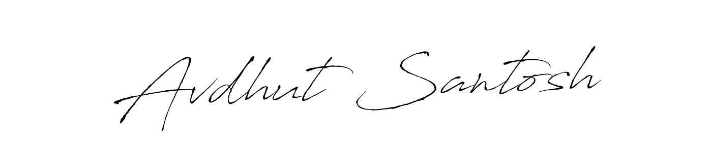 Here are the top 10 professional signature styles for the name Avdhut Santosh. These are the best autograph styles you can use for your name. Avdhut Santosh signature style 6 images and pictures png