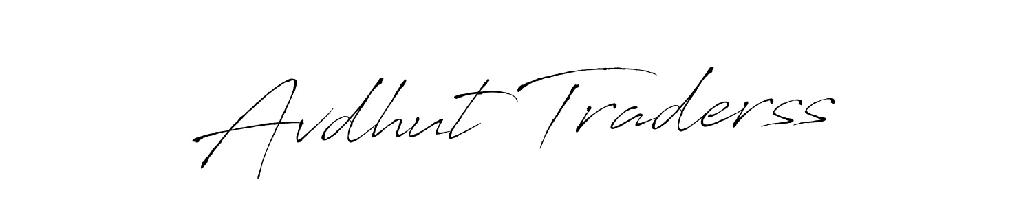 This is the best signature style for the Avdhut Traderss name. Also you like these signature font (Antro_Vectra). Mix name signature. Avdhut Traderss signature style 6 images and pictures png