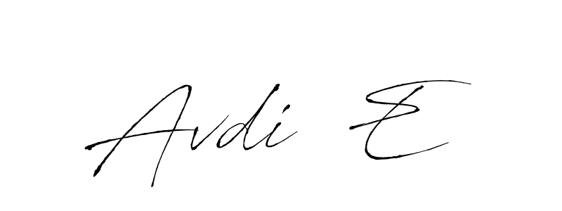 Also we have Avdić E name is the best signature style. Create professional handwritten signature collection using Antro_Vectra autograph style. Avdić E signature style 6 images and pictures png