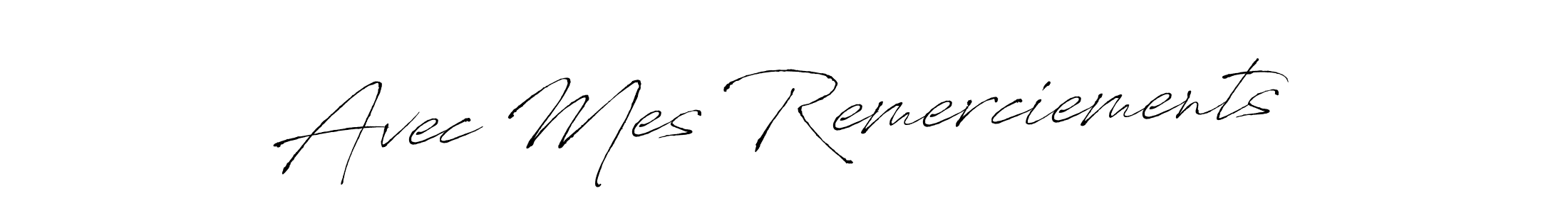 You should practise on your own different ways (Antro_Vectra) to write your name (Avec Mes Remerciements) in signature. don't let someone else do it for you. Avec Mes Remerciements signature style 6 images and pictures png