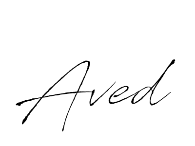 How to make Aved name signature. Use Antro_Vectra style for creating short signs online. This is the latest handwritten sign. Aved signature style 6 images and pictures png