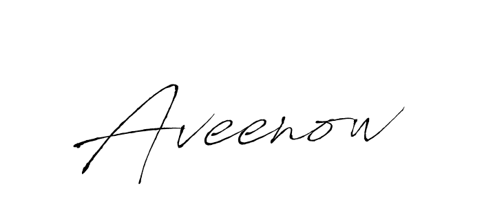 Use a signature maker to create a handwritten signature online. With this signature software, you can design (Antro_Vectra) your own signature for name Aveenow. Aveenow signature style 6 images and pictures png