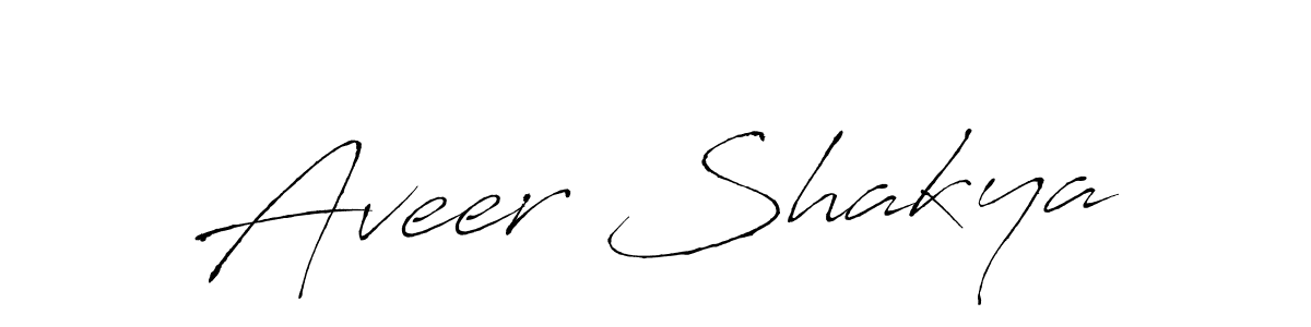 Aveer Shakya stylish signature style. Best Handwritten Sign (Antro_Vectra) for my name. Handwritten Signature Collection Ideas for my name Aveer Shakya. Aveer Shakya signature style 6 images and pictures png