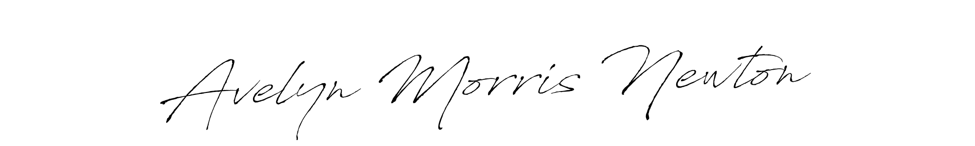 This is the best signature style for the Avelyn Morris Newton name. Also you like these signature font (Antro_Vectra). Mix name signature. Avelyn Morris Newton signature style 6 images and pictures png