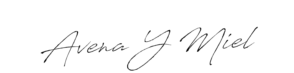Best and Professional Signature Style for Avena Y Miel. Antro_Vectra Best Signature Style Collection. Avena Y Miel signature style 6 images and pictures png