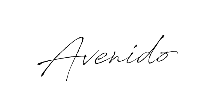 How to make Avenido name signature. Use Antro_Vectra style for creating short signs online. This is the latest handwritten sign. Avenido signature style 6 images and pictures png