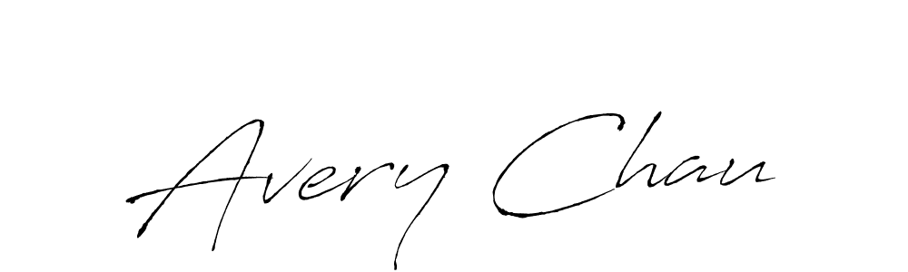 Avery Chau stylish signature style. Best Handwritten Sign (Antro_Vectra) for my name. Handwritten Signature Collection Ideas for my name Avery Chau. Avery Chau signature style 6 images and pictures png