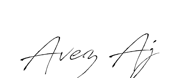 You can use this online signature creator to create a handwritten signature for the name Avez Aj. This is the best online autograph maker. Avez Aj signature style 6 images and pictures png