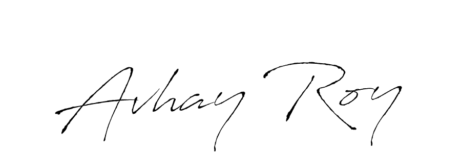 Similarly Antro_Vectra is the best handwritten signature design. Signature creator online .You can use it as an online autograph creator for name Avhay Roy. Avhay Roy signature style 6 images and pictures png
