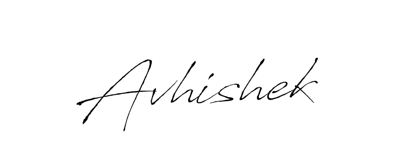 How to make Avhishek signature? Antro_Vectra is a professional autograph style. Create handwritten signature for Avhishek name. Avhishek signature style 6 images and pictures png