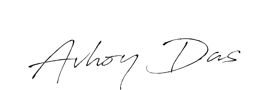 Design your own signature with our free online signature maker. With this signature software, you can create a handwritten (Antro_Vectra) signature for name Avhoy Das. Avhoy Das signature style 6 images and pictures png