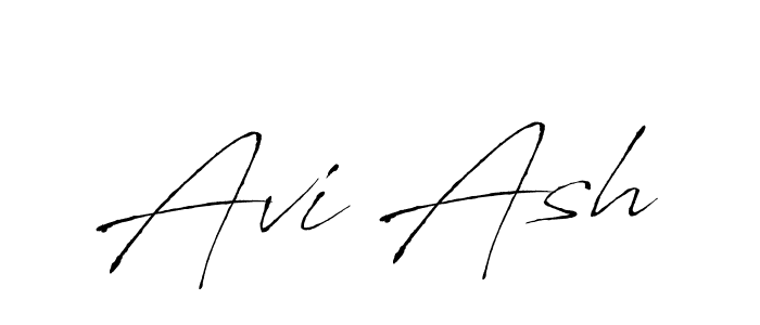 Create a beautiful signature design for name Avi Ash. With this signature (Antro_Vectra) fonts, you can make a handwritten signature for free. Avi Ash signature style 6 images and pictures png