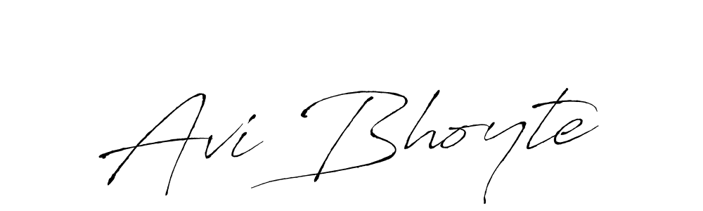 You should practise on your own different ways (Antro_Vectra) to write your name (Avi Bhoyte) in signature. don't let someone else do it for you. Avi Bhoyte signature style 6 images and pictures png