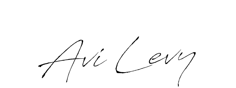 Avi Levy stylish signature style. Best Handwritten Sign (Antro_Vectra) for my name. Handwritten Signature Collection Ideas for my name Avi Levy. Avi Levy signature style 6 images and pictures png