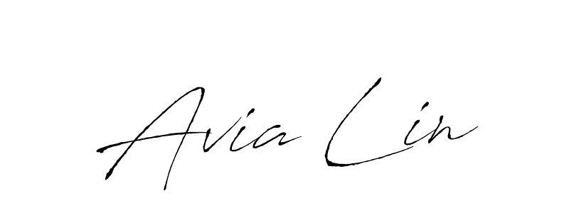 Make a beautiful signature design for name Avia Lin. Use this online signature maker to create a handwritten signature for free. Avia Lin signature style 6 images and pictures png