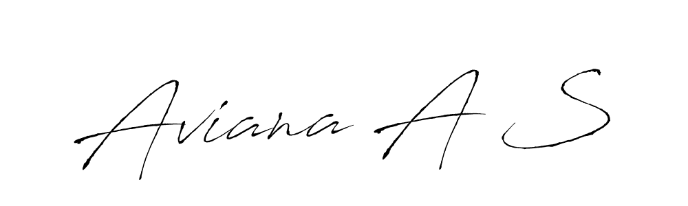 Similarly Antro_Vectra is the best handwritten signature design. Signature creator online .You can use it as an online autograph creator for name Aviana A S. Aviana A S signature style 6 images and pictures png