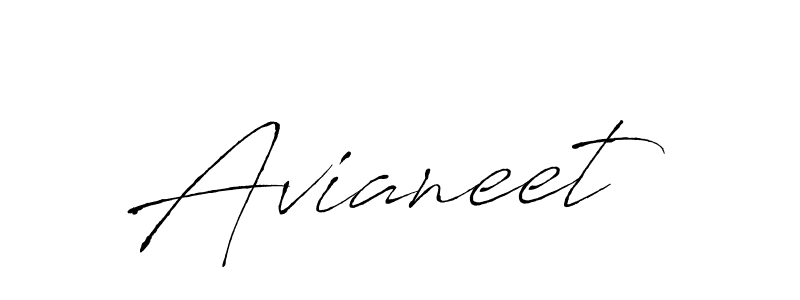 Create a beautiful signature design for name Avianeet. With this signature (Antro_Vectra) fonts, you can make a handwritten signature for free. Avianeet signature style 6 images and pictures png