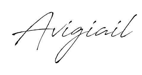 Also You can easily find your signature by using the search form. We will create Avigiail name handwritten signature images for you free of cost using Antro_Vectra sign style. Avigiail signature style 6 images and pictures png