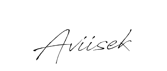 Make a beautiful signature design for name Aviisek. With this signature (Antro_Vectra) style, you can create a handwritten signature for free. Aviisek signature style 6 images and pictures png