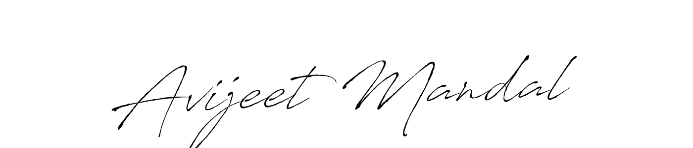 Create a beautiful signature design for name Avijeet Mandal. With this signature (Antro_Vectra) fonts, you can make a handwritten signature for free. Avijeet Mandal signature style 6 images and pictures png