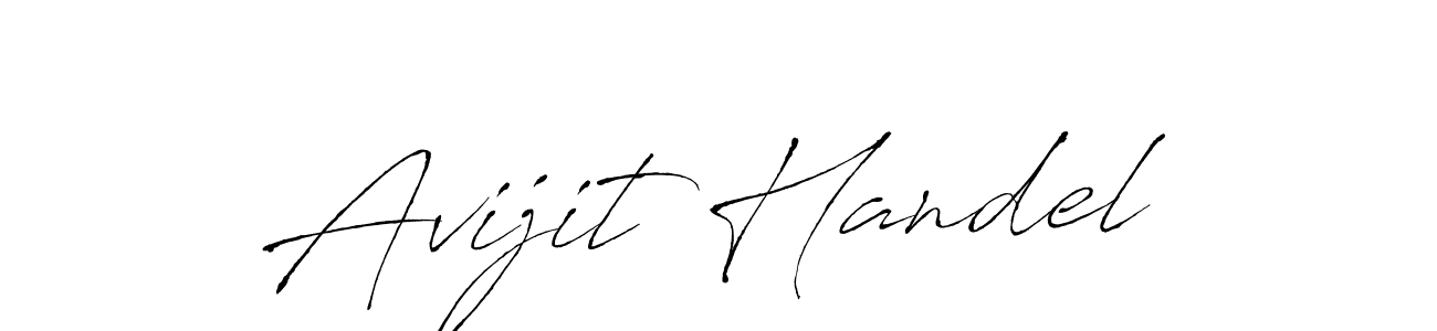 Use a signature maker to create a handwritten signature online. With this signature software, you can design (Antro_Vectra) your own signature for name Avijit Handel. Avijit Handel signature style 6 images and pictures png