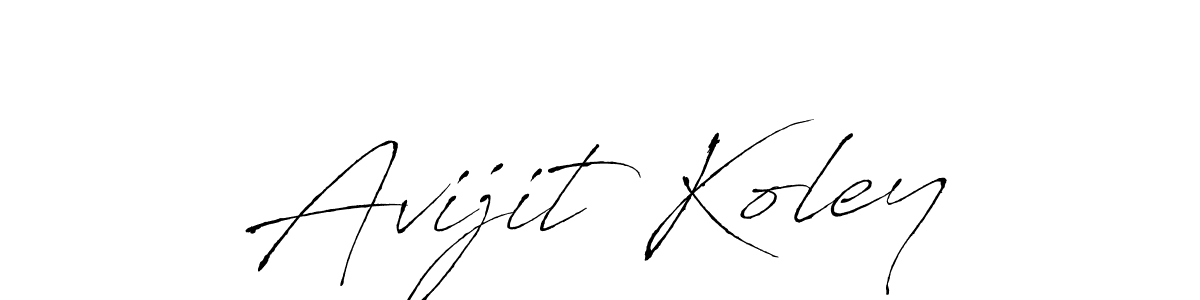 Avijit Koley stylish signature style. Best Handwritten Sign (Antro_Vectra) for my name. Handwritten Signature Collection Ideas for my name Avijit Koley. Avijit Koley signature style 6 images and pictures png