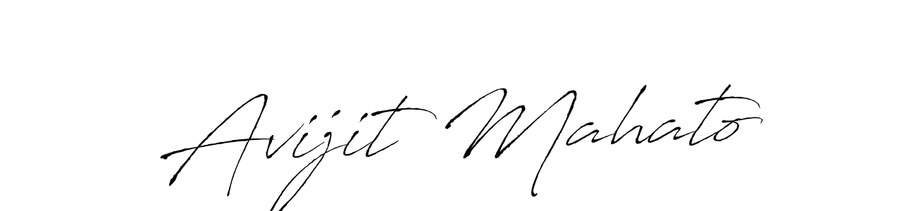 Antro_Vectra is a professional signature style that is perfect for those who want to add a touch of class to their signature. It is also a great choice for those who want to make their signature more unique. Get Avijit Mahato name to fancy signature for free. Avijit Mahato signature style 6 images and pictures png