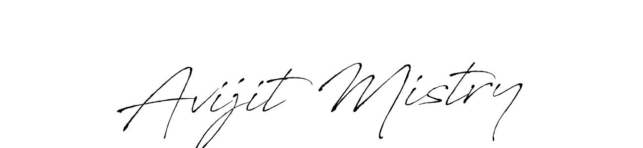 Avijit Mistry stylish signature style. Best Handwritten Sign (Antro_Vectra) for my name. Handwritten Signature Collection Ideas for my name Avijit Mistry. Avijit Mistry signature style 6 images and pictures png