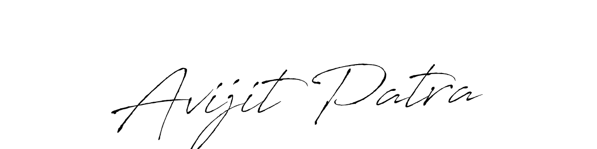 Avijit Patra stylish signature style. Best Handwritten Sign (Antro_Vectra) for my name. Handwritten Signature Collection Ideas for my name Avijit Patra. Avijit Patra signature style 6 images and pictures png